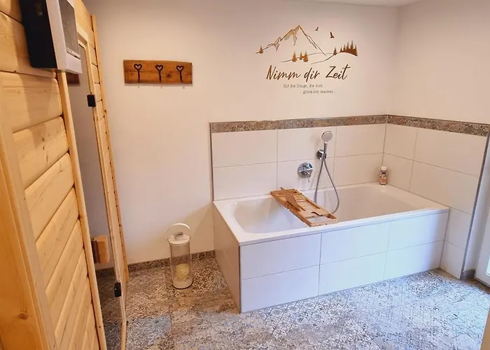 Time Out Moments Haus Mit Eigener Sauna Feriehus Grafenau (Bavaria)